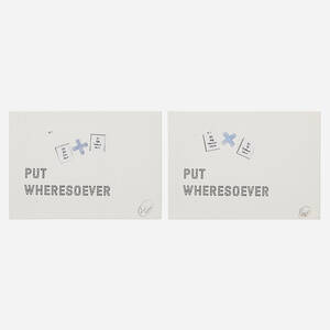 Untitled (two works)