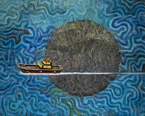 Boat and Waves 3