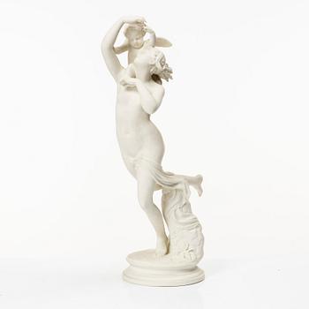 after, 'Venus and Cupid', Gustafsberg, late 19th century.