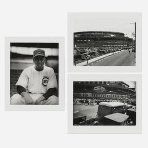 Ernie Banks; Wrigley Field; Comisky Field (three works)