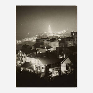 SF Nite from Telegraph Hill, 1950