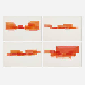 Red Crescent House Study (four works)