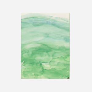 Landscape in Blue and Green