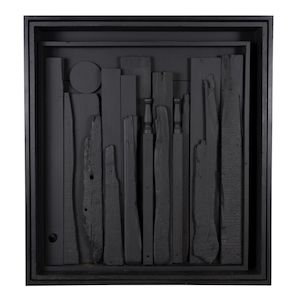 Day/Night XIV 44 1/8 x 47 3/4 x 6 5/8 in (112.1 x 121.3 x 16.8 cm) (Executed in 1973)