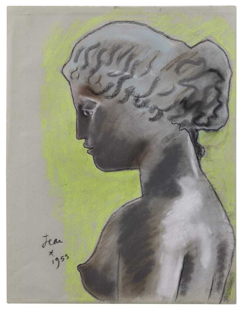 Bust of a Woman in Profile