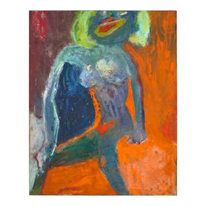 Holiday 75 3/8 x 60 1/8 in (191.4 x 152.7 cm) (Painted in 1973)