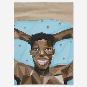 Self-portrait at the Beach