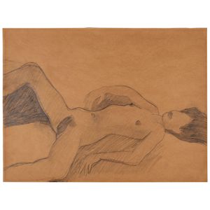 Study for Great American Nude #54 17 1/4 x 23 in (43.8 x 58.4 cm) (Executed in 1963)