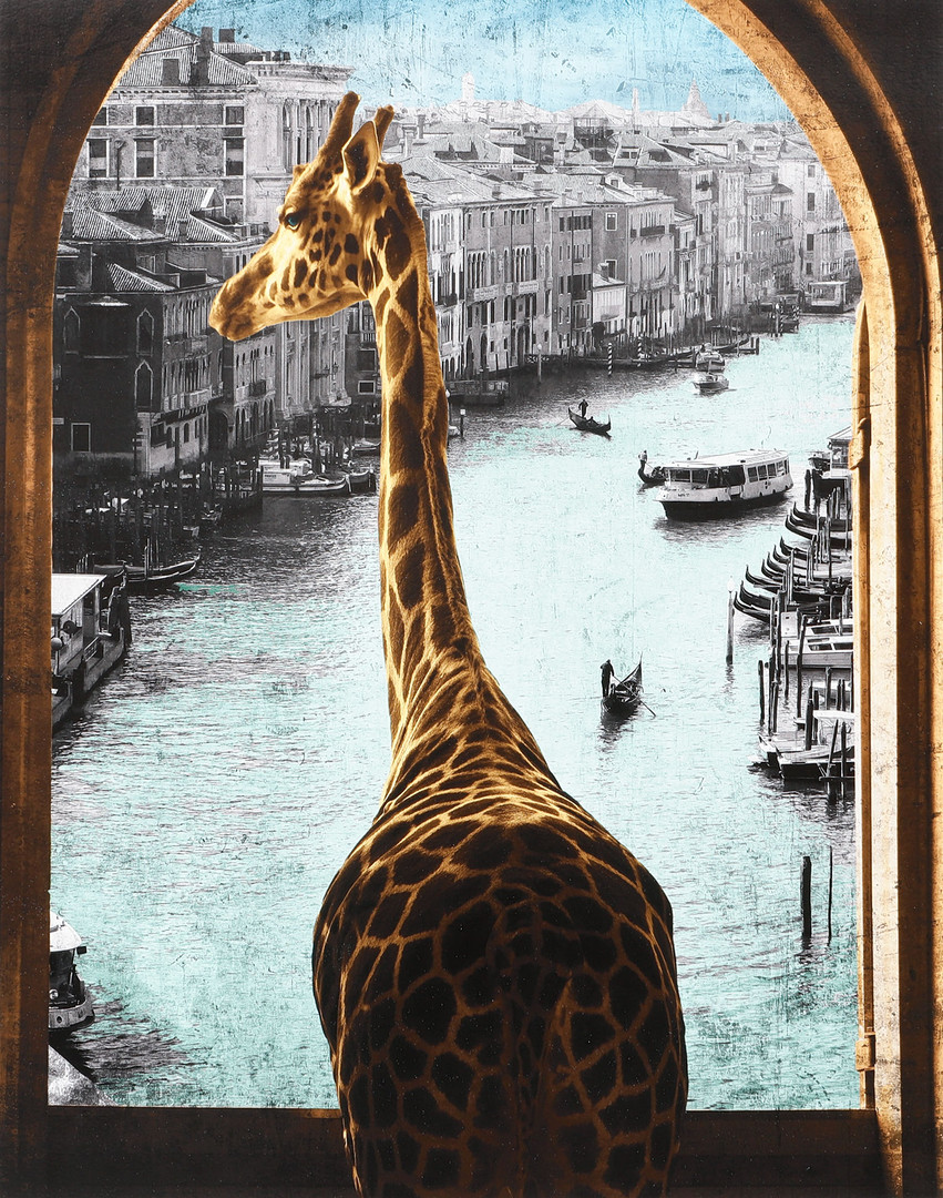 Lars Tunebo, "Window view in Venice", pigment print, signerad och numrerad ea 2/5.