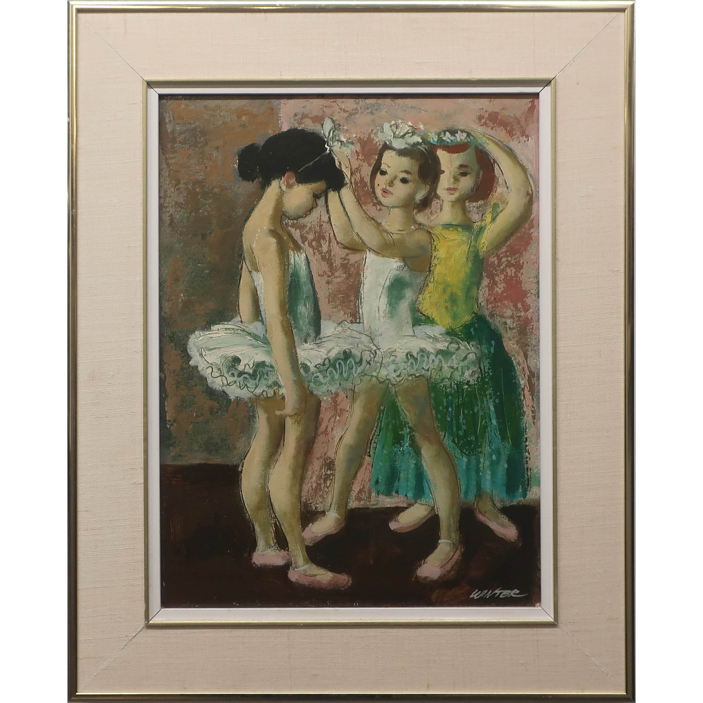Untitled (Three Young Ballerinas)