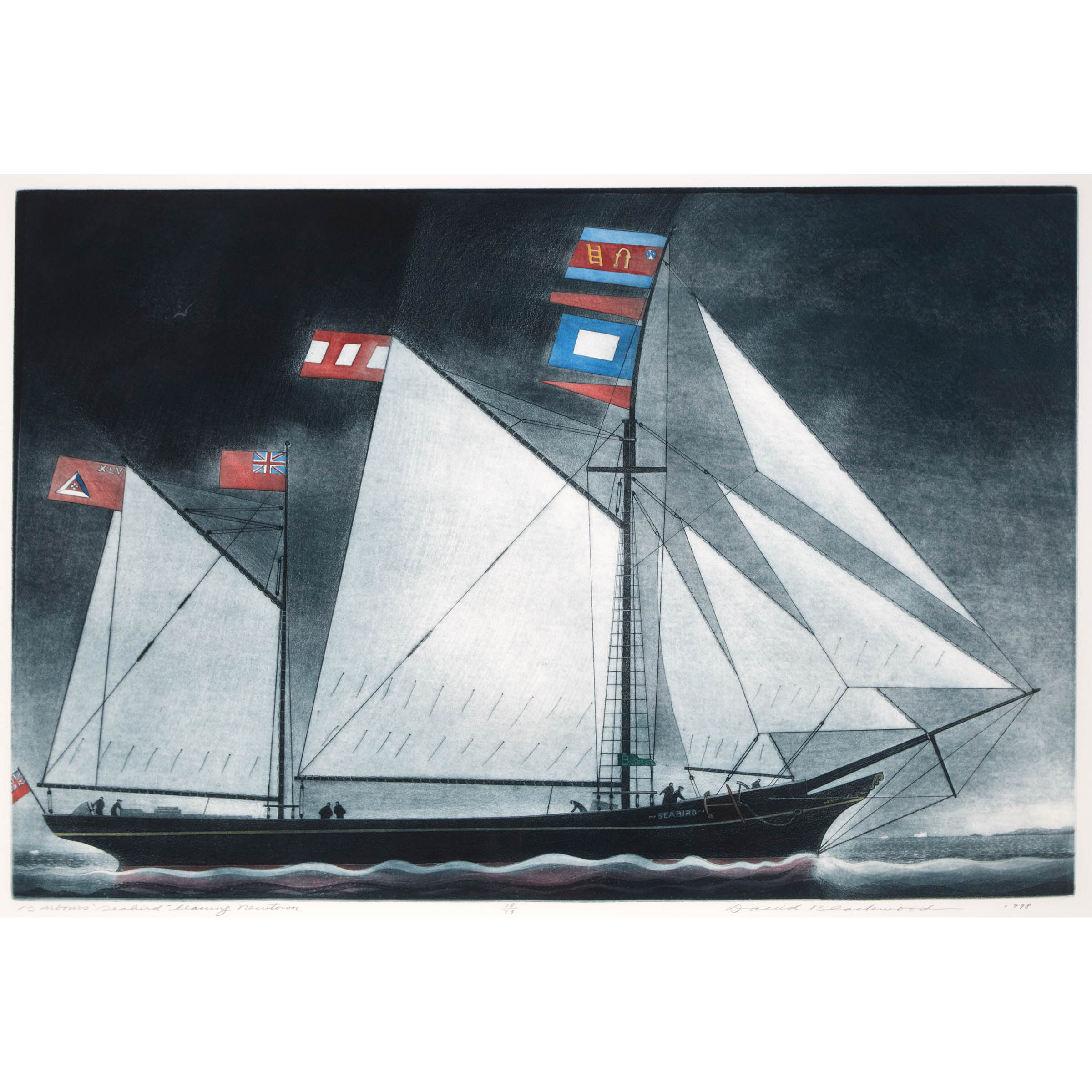 BARBOUR’S 'SEABIRD' LEAVING NEWTOWN