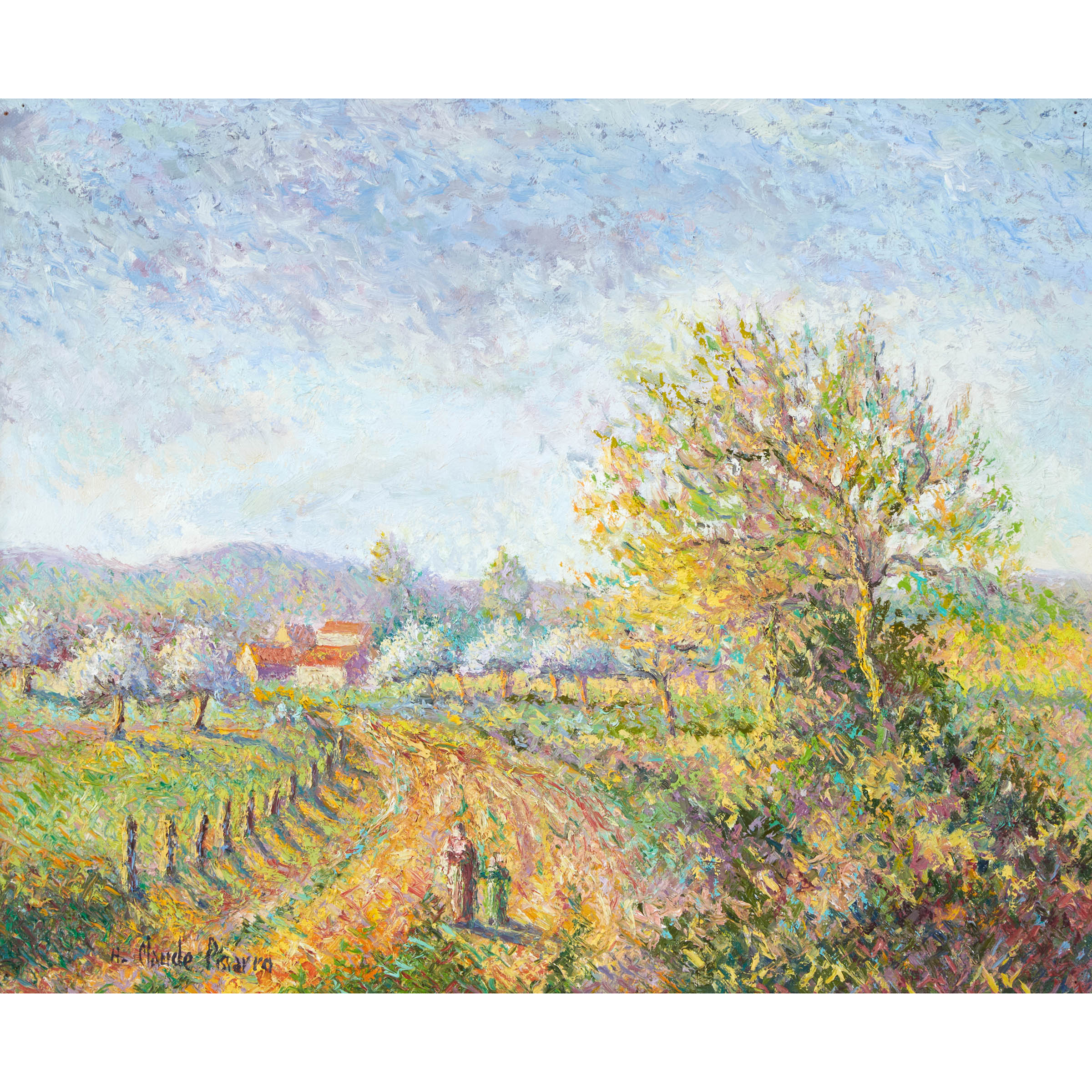 Le Chemin de Placy Au Printemps