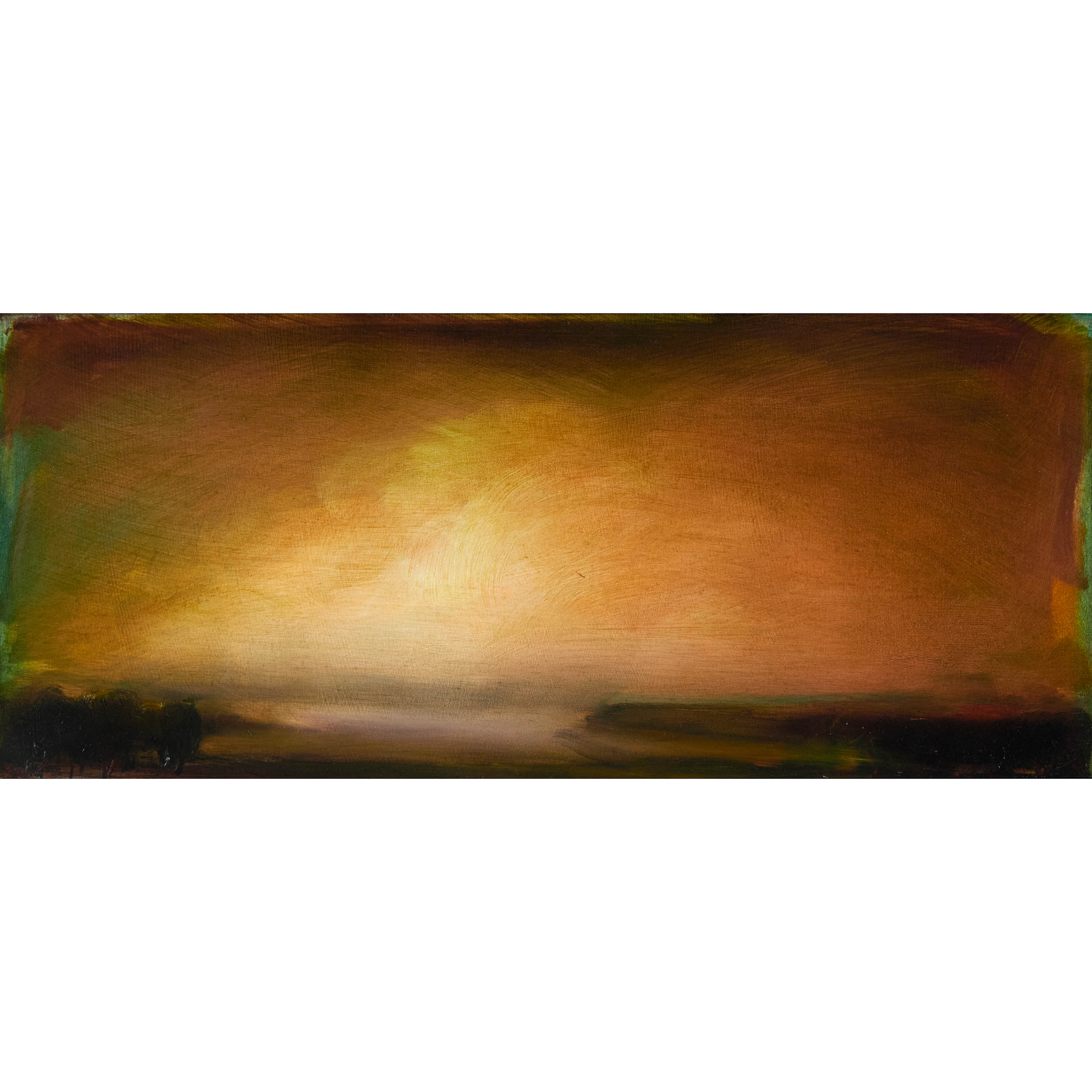 Untitled (Sunset Landscape)