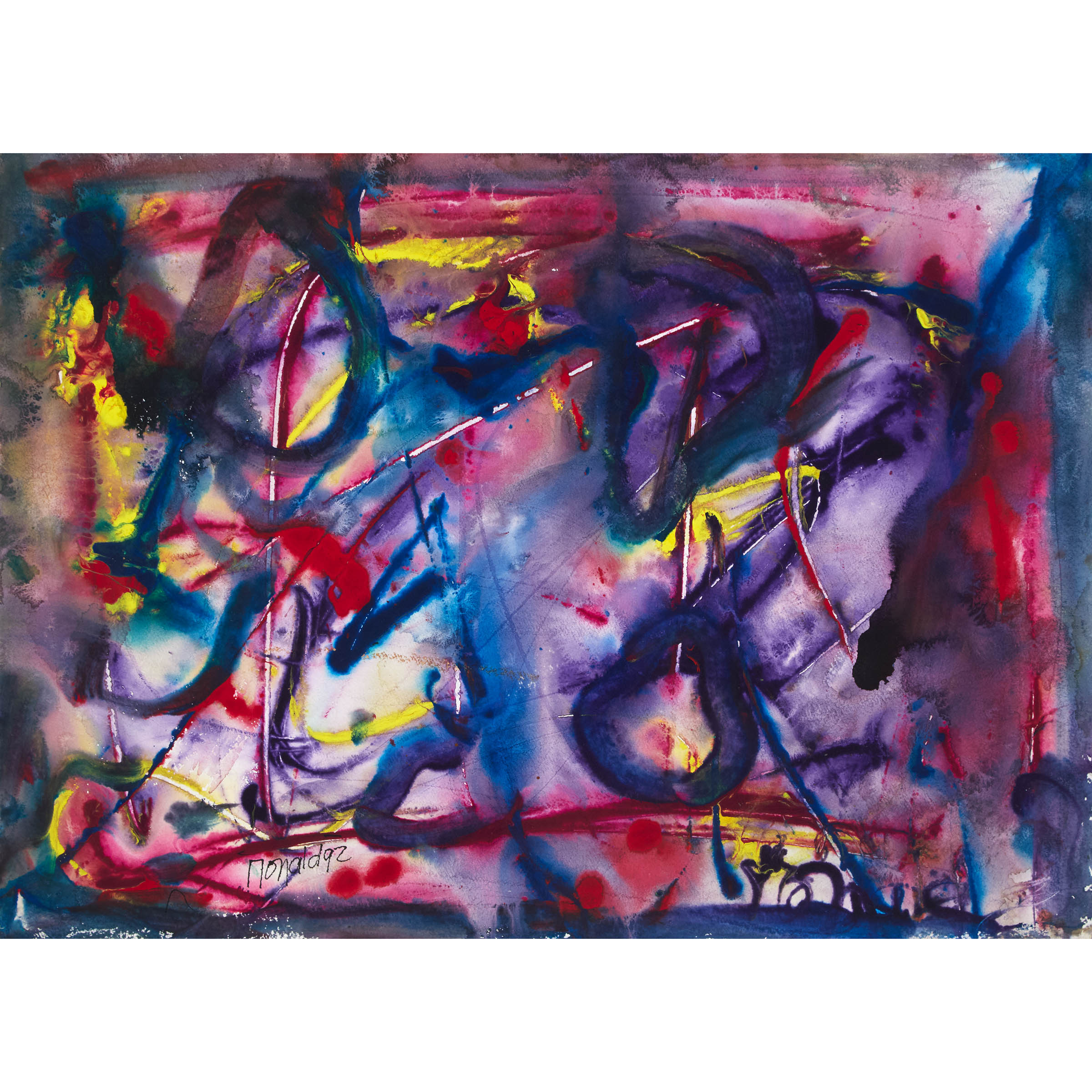 UNTITLED (ABSTRACT), 1992 [WRAI.1992.0299]