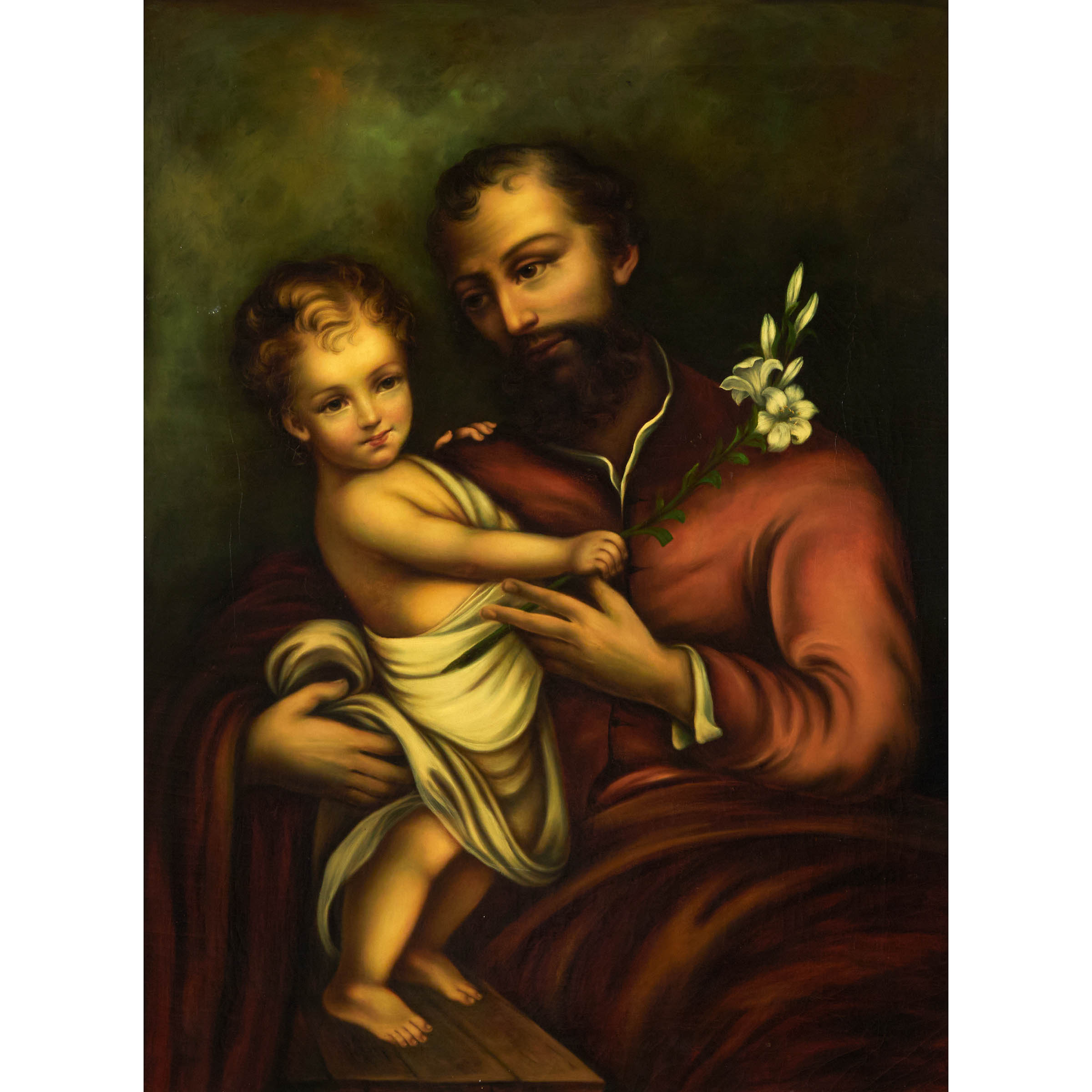 St. Joseph and the Child Jesus, Ca. 1880