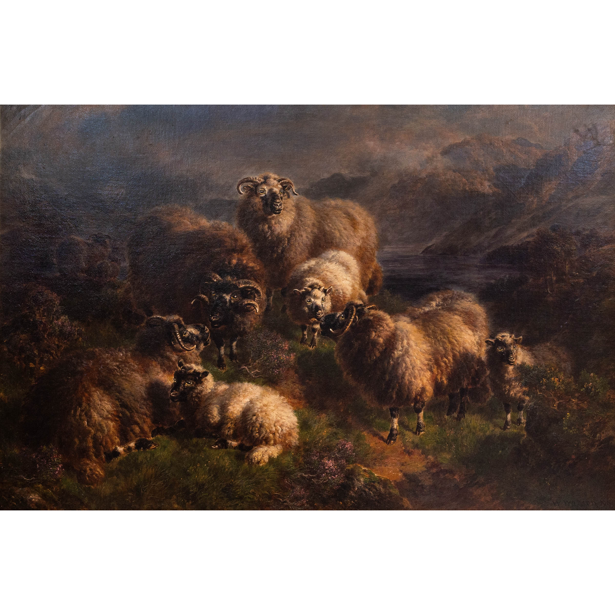 William R.C. Watson, Evening Light - Loch Tay, Perthshire