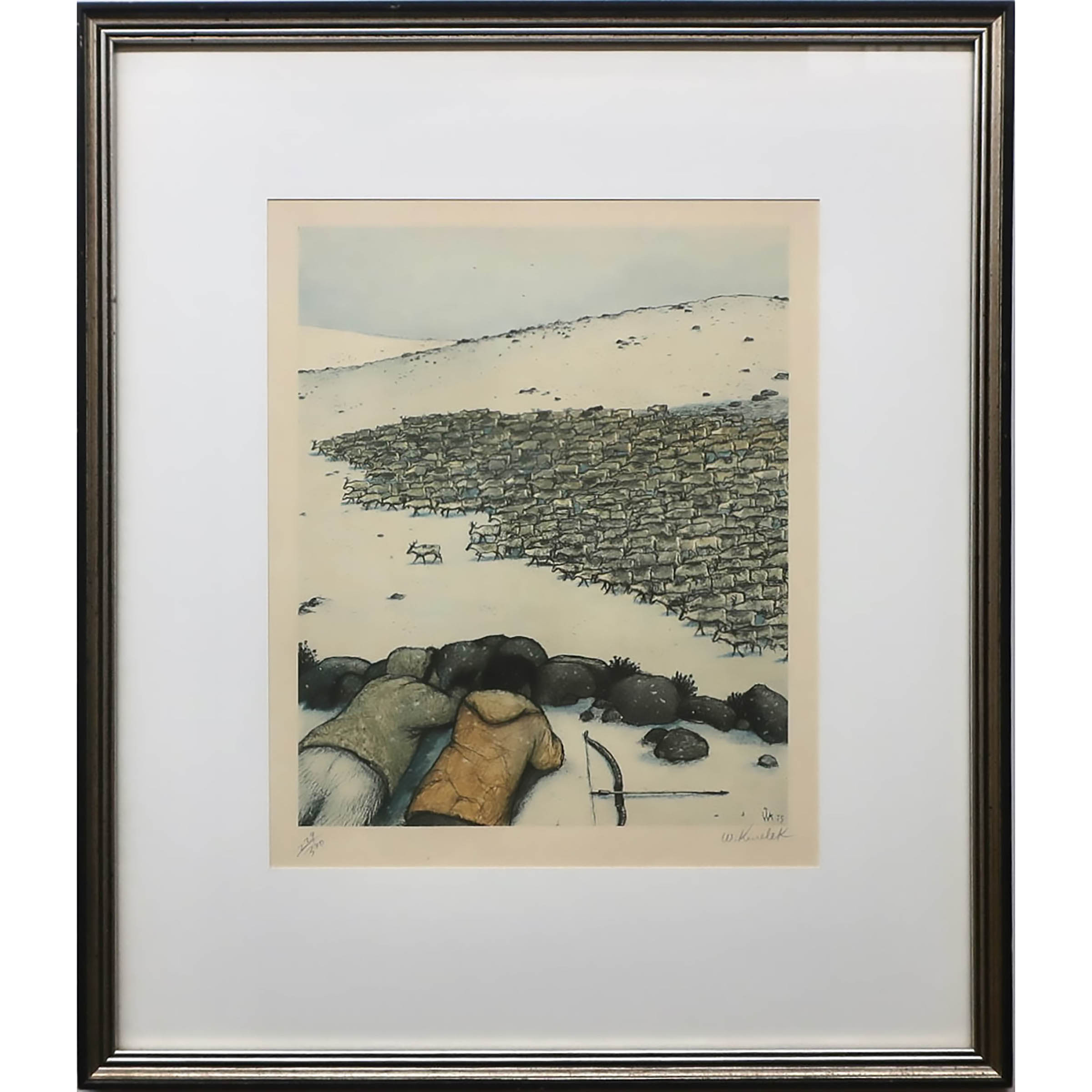 Untitled (Stalking Migrating Caribou)