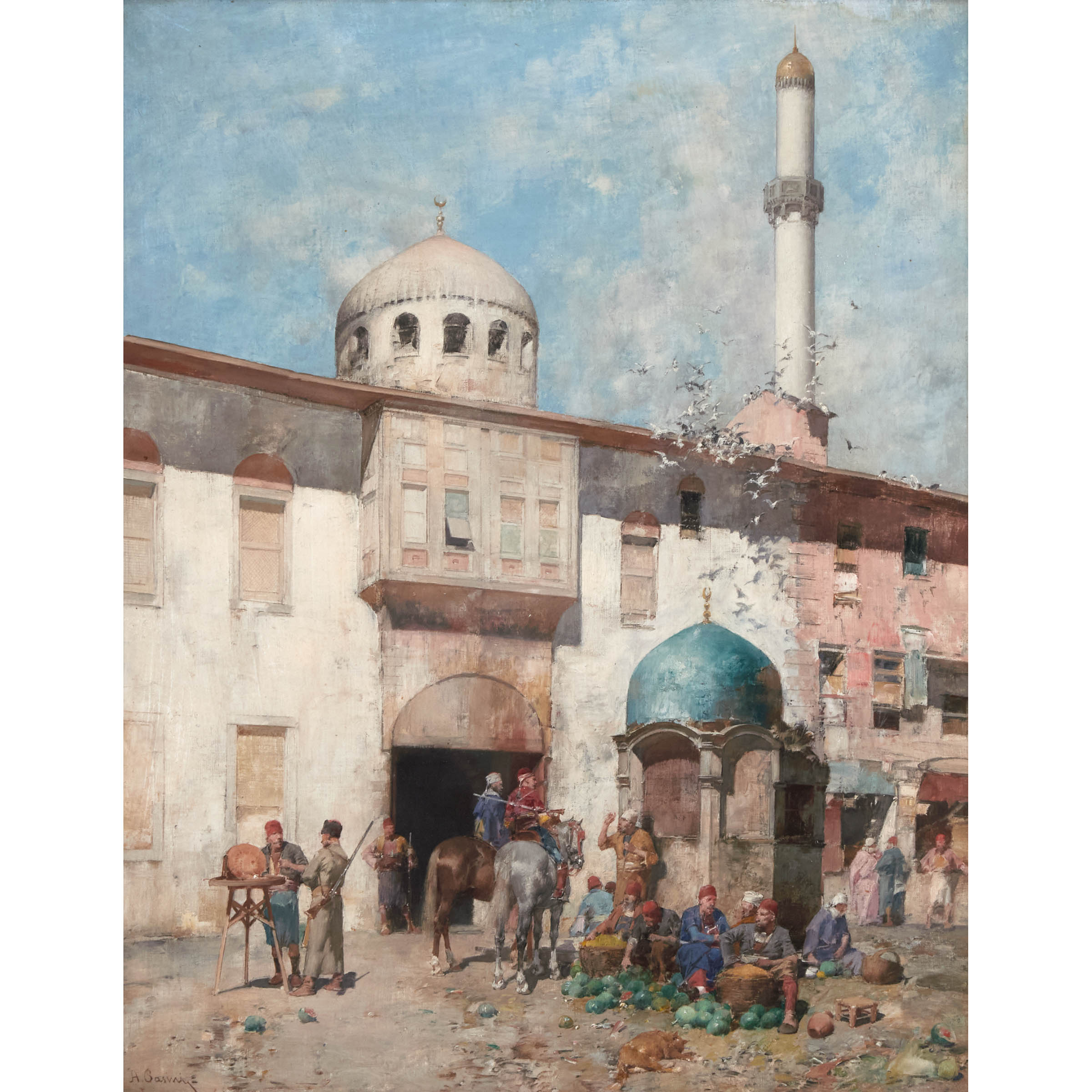 Before the Mosque