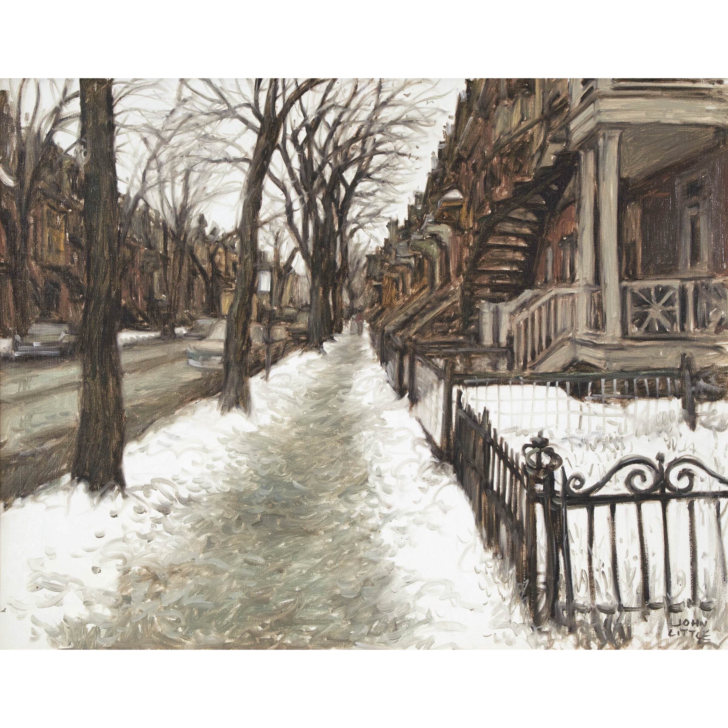 Les Arbres de Rue Berri, Mtl