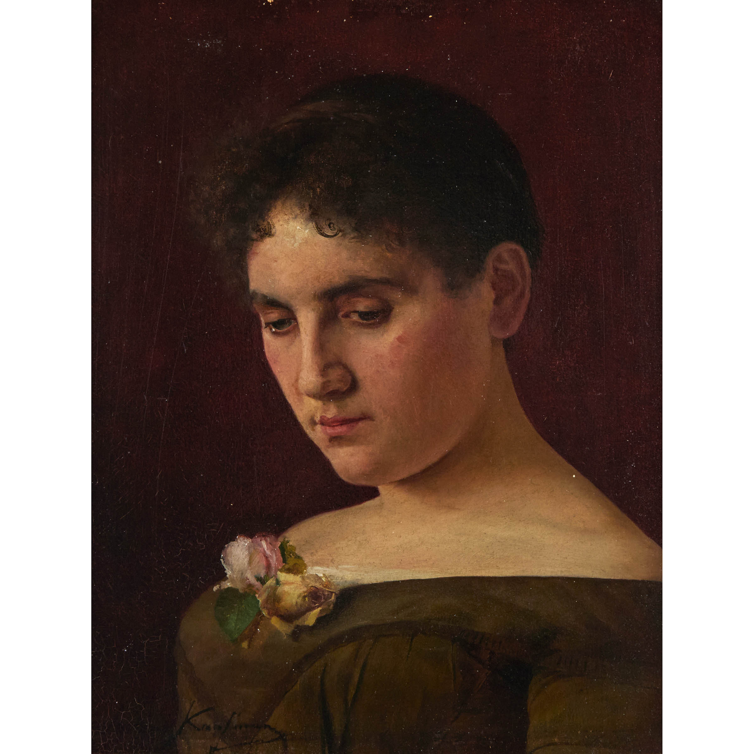 Portrait of Juliette Kaufmann (the Artist'S Wife), Ca. 1900