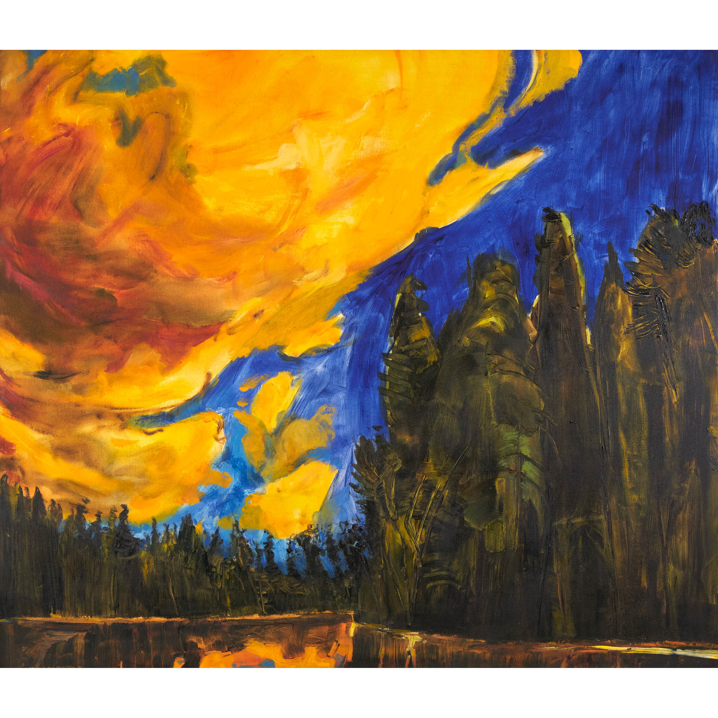 Yellow Clouds, Prairie Weight