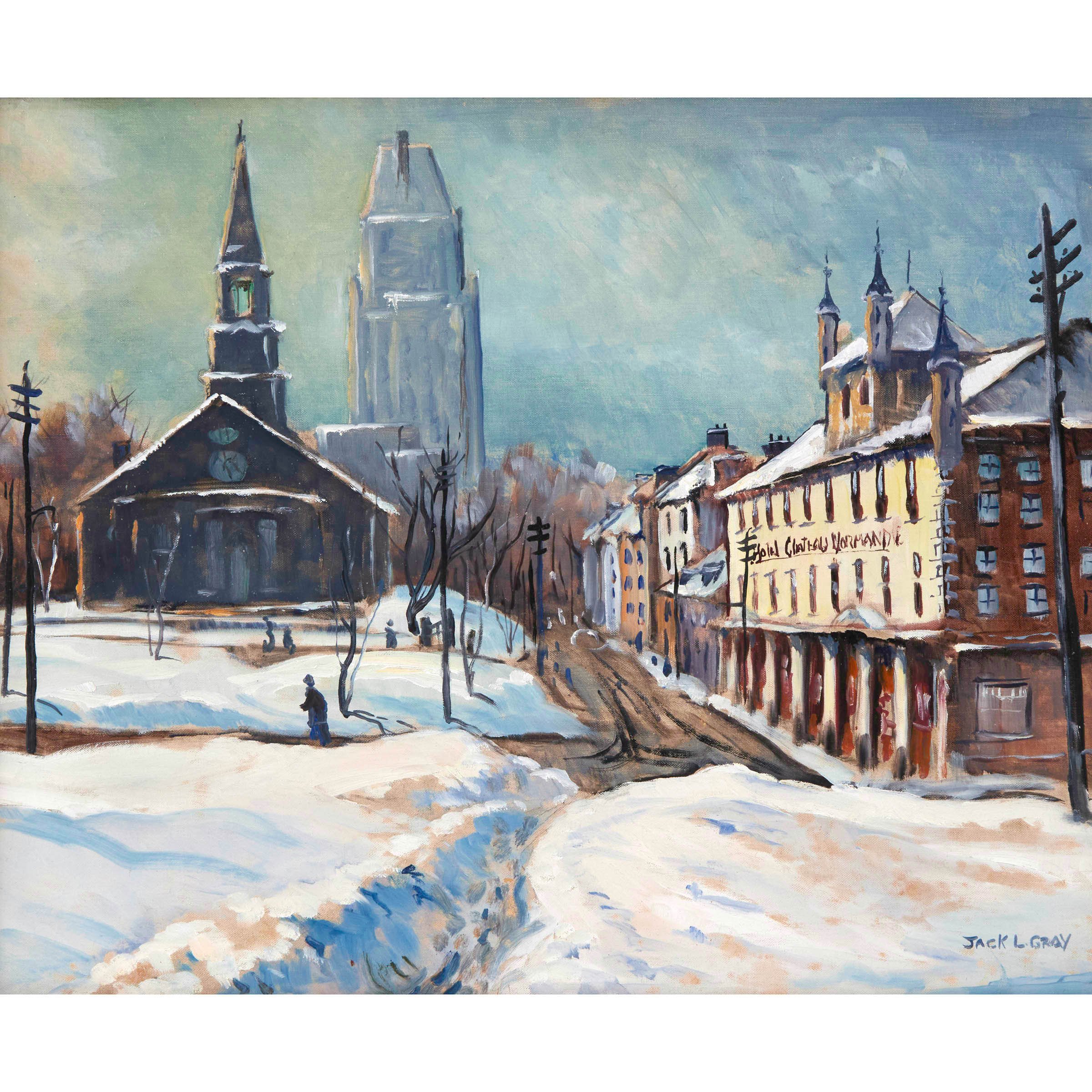 PLACE D'ARMES, QUÉBEC
