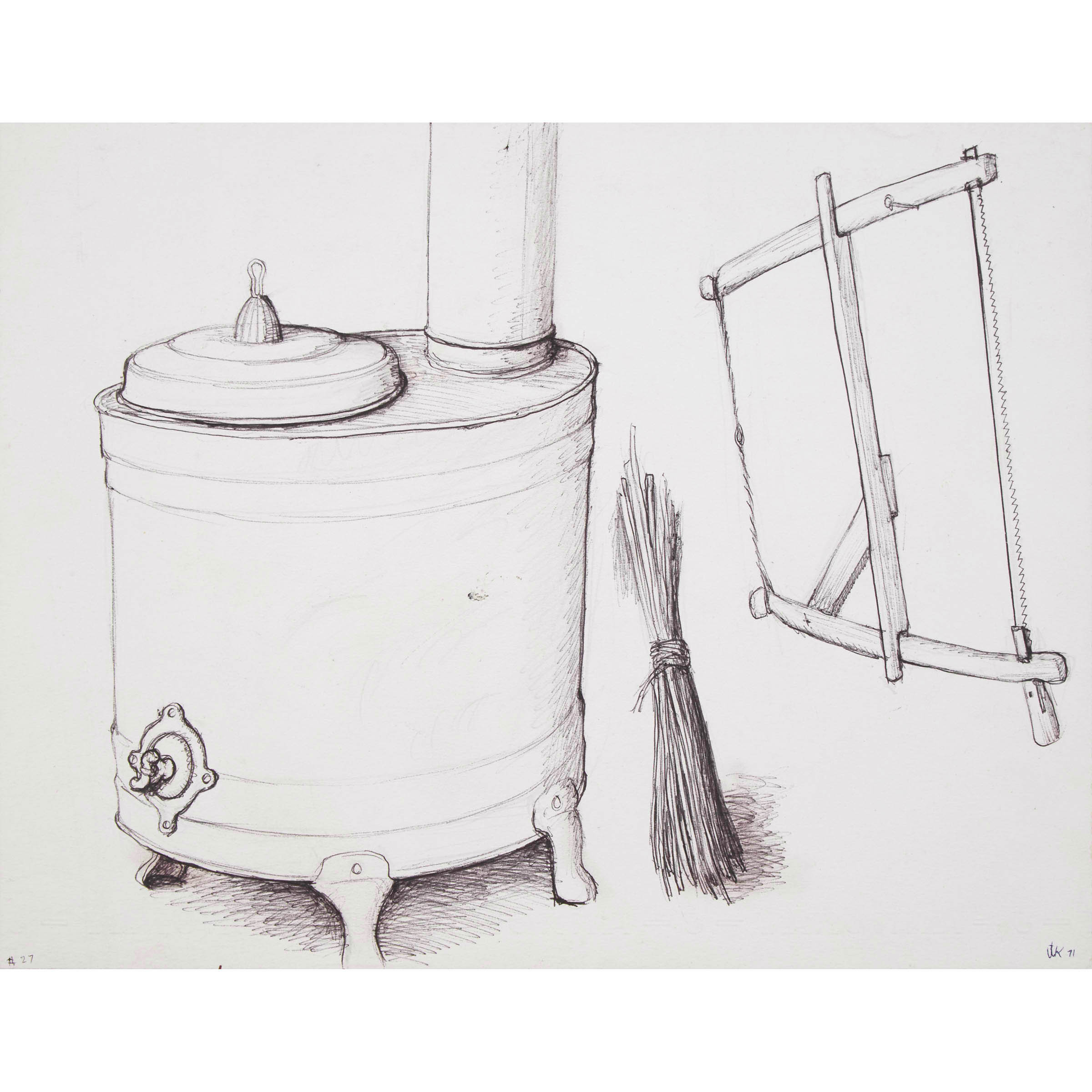 BAY SHTOCK [SIC], WHISK, HANDSAW