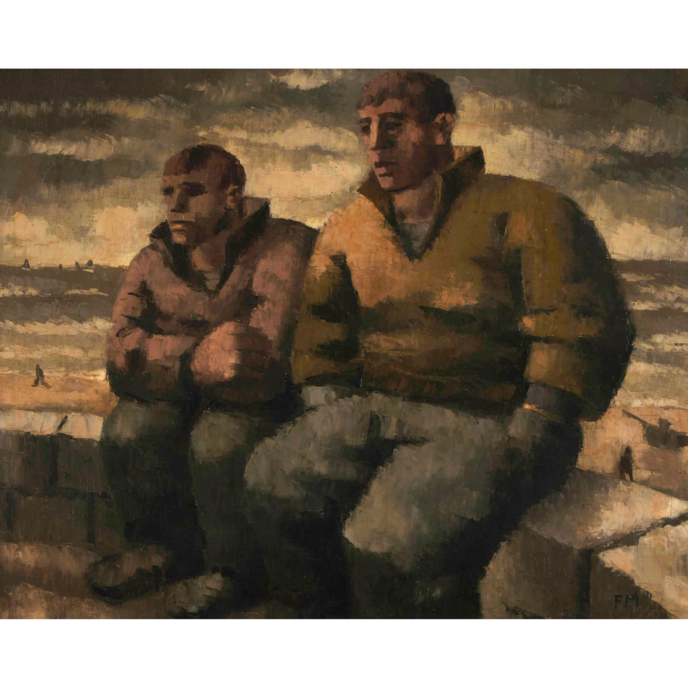 DEUX PÉCHEURS (TWO FISHERMEN)