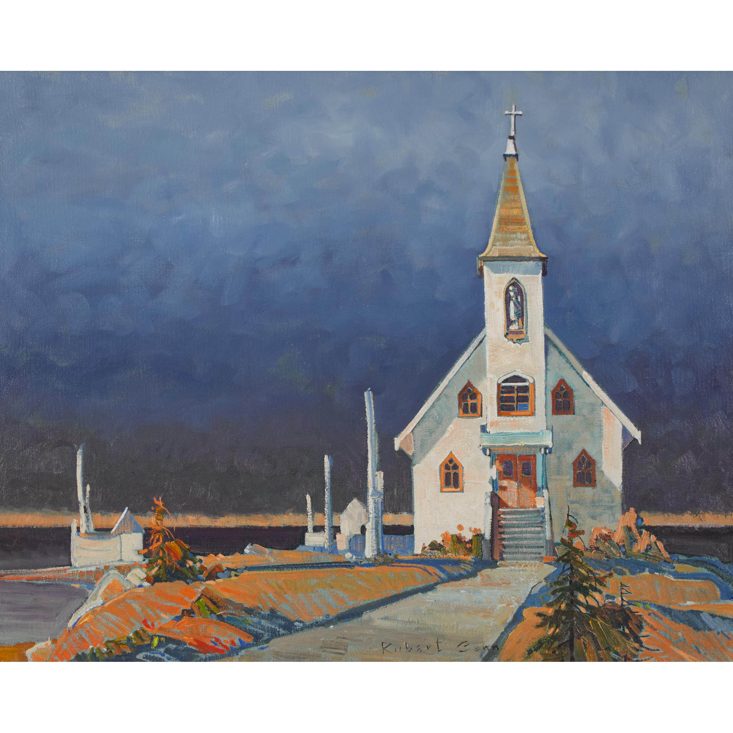 Far West Monument, Church at Friendly Cove, Vancouver Island, B.C