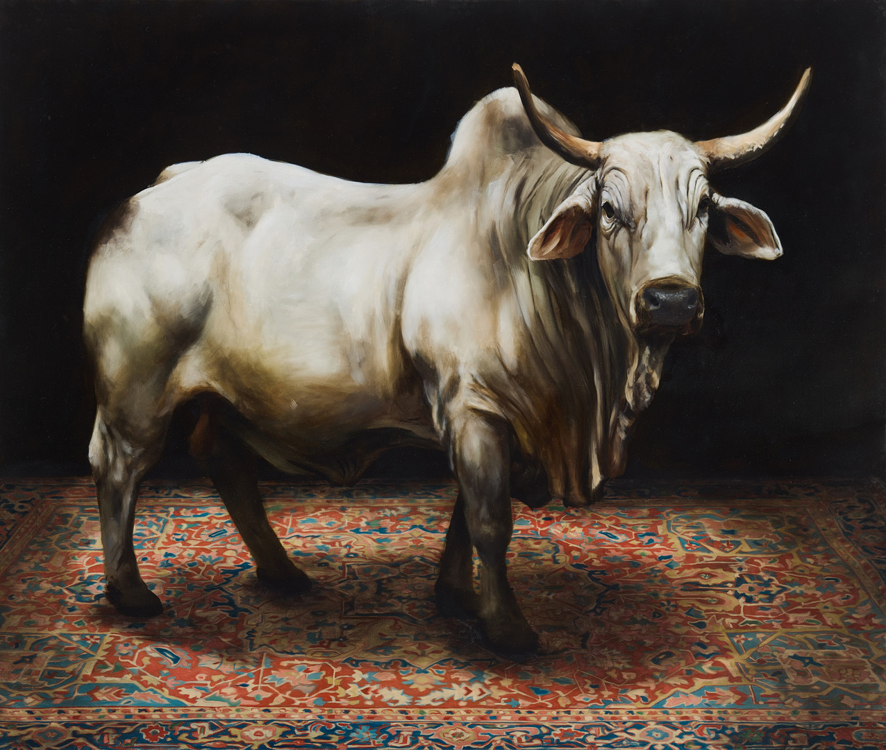 "On the night of the big freeze (Brahma Bull)".