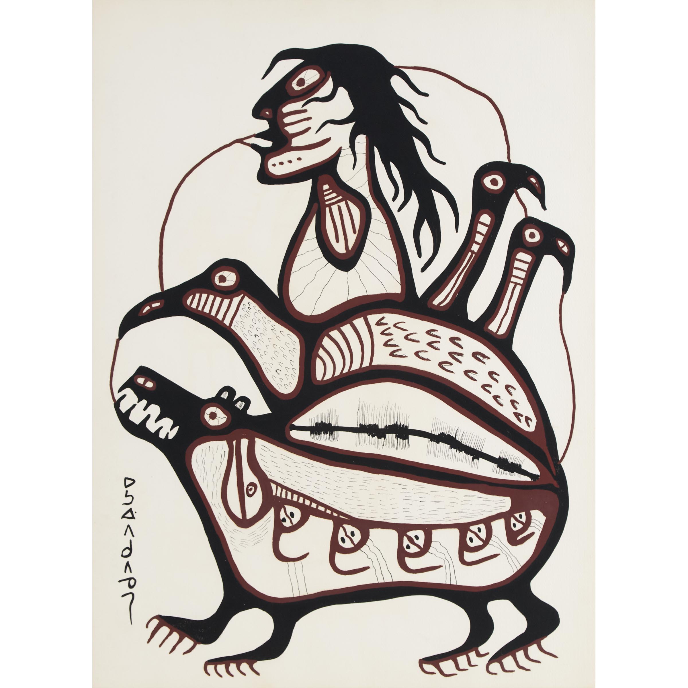 Family Totem, Ca. 1960-64