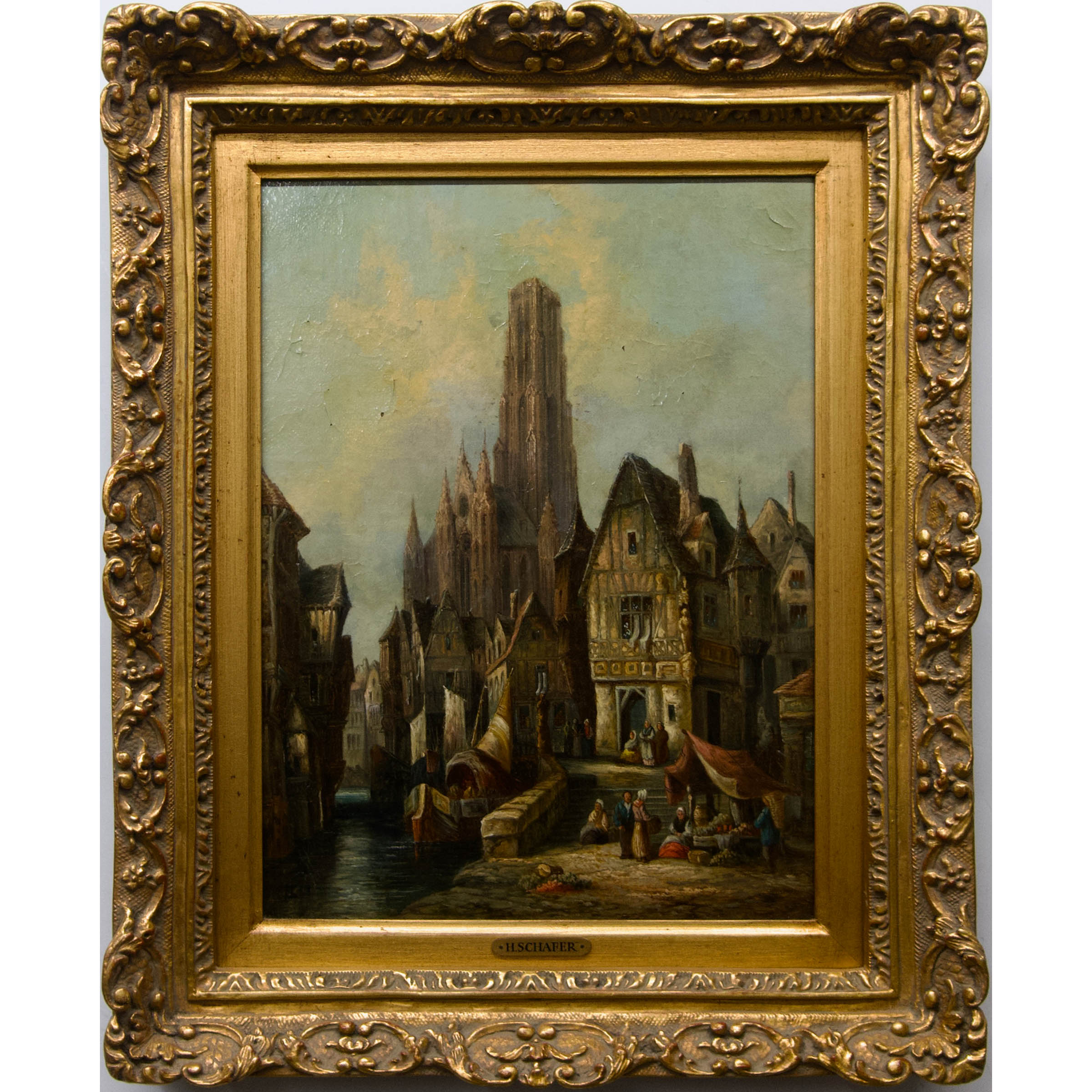 Untitled (Dutch Canal Scene)