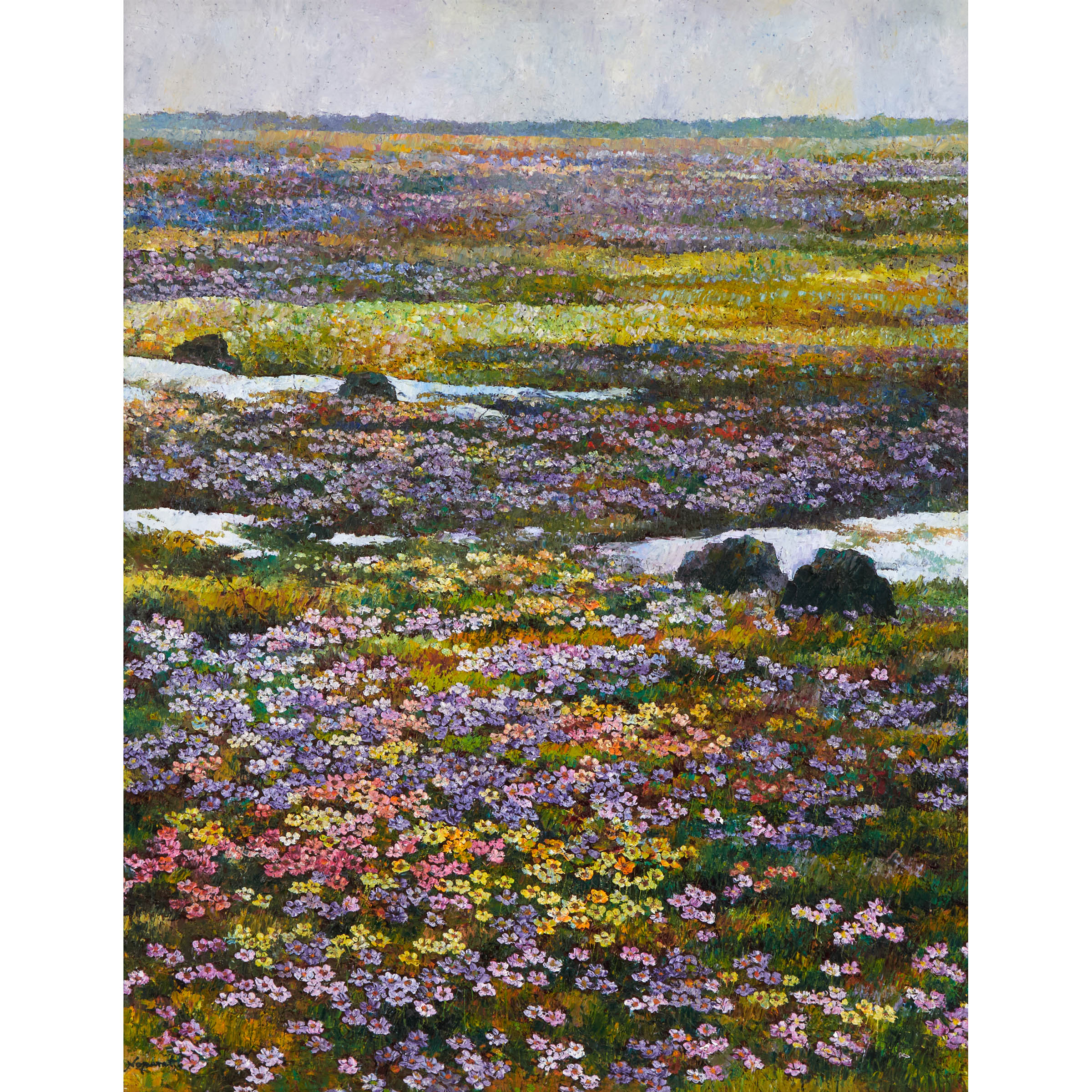 Untitled (Field of Purple Flowers)