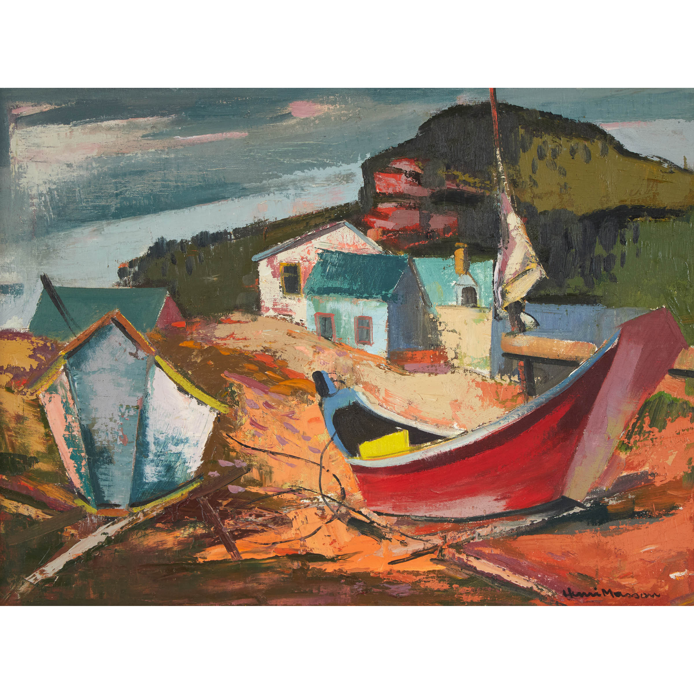 Untitled (Seaside Village)