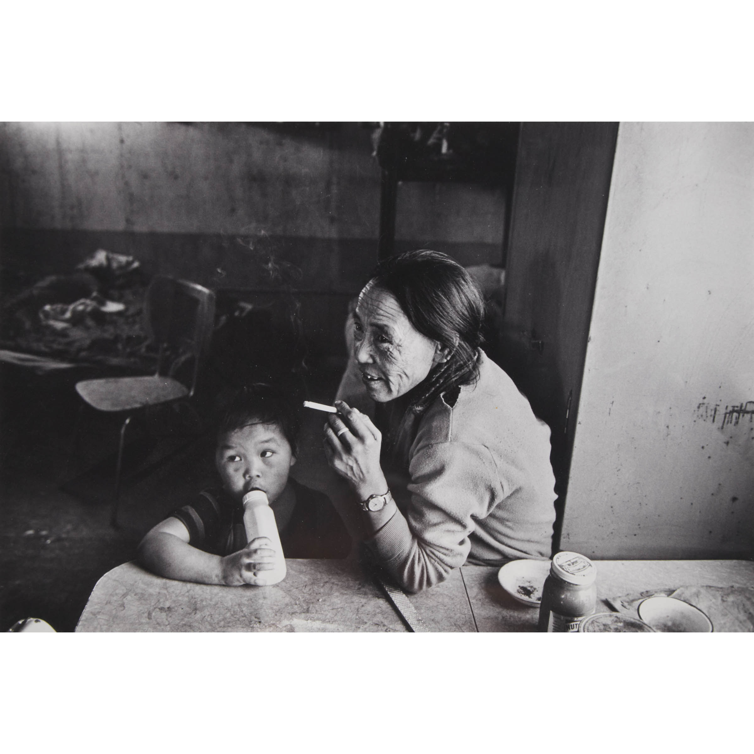 Inuit Woman & Child