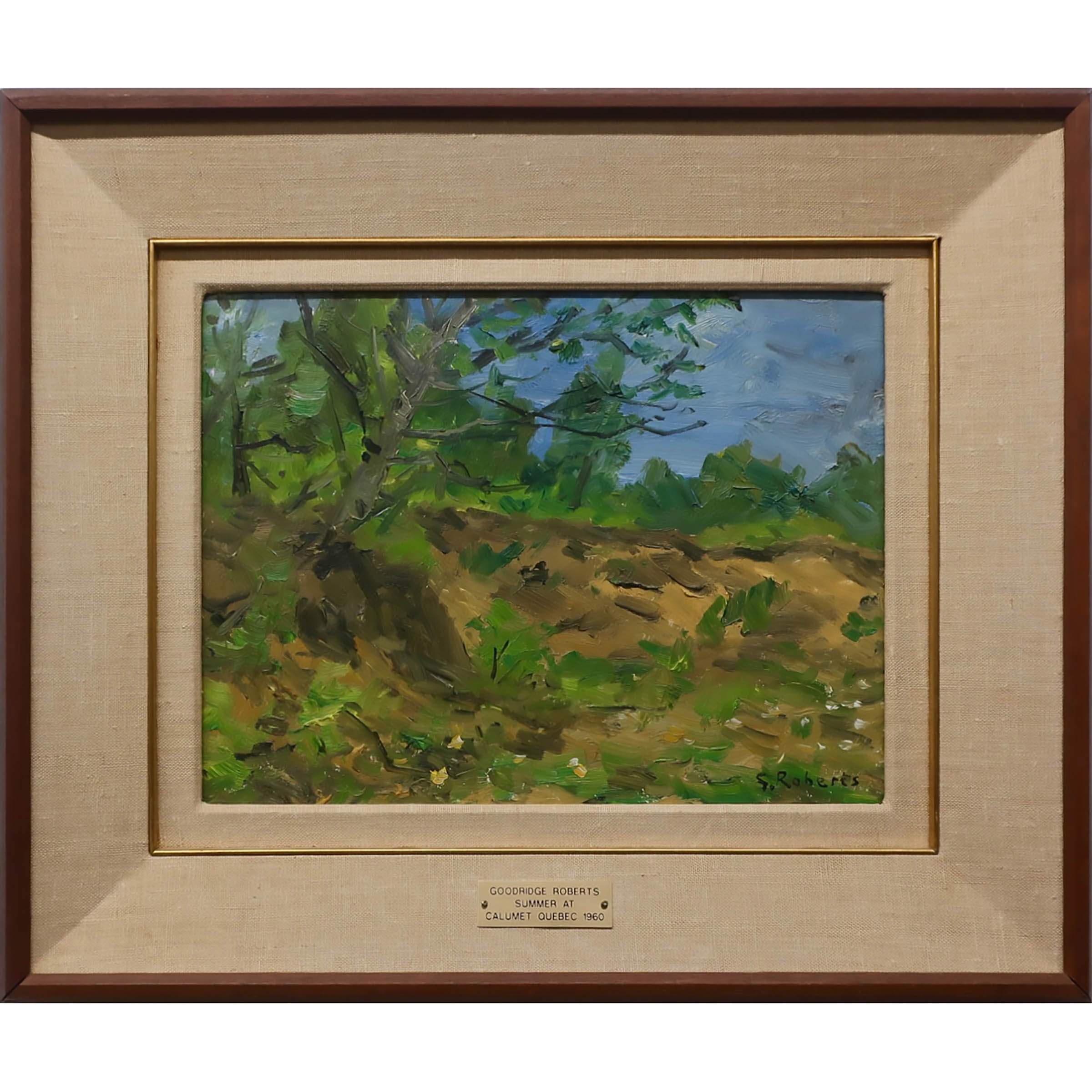 Summer Landscape Near Calumet, P.Q