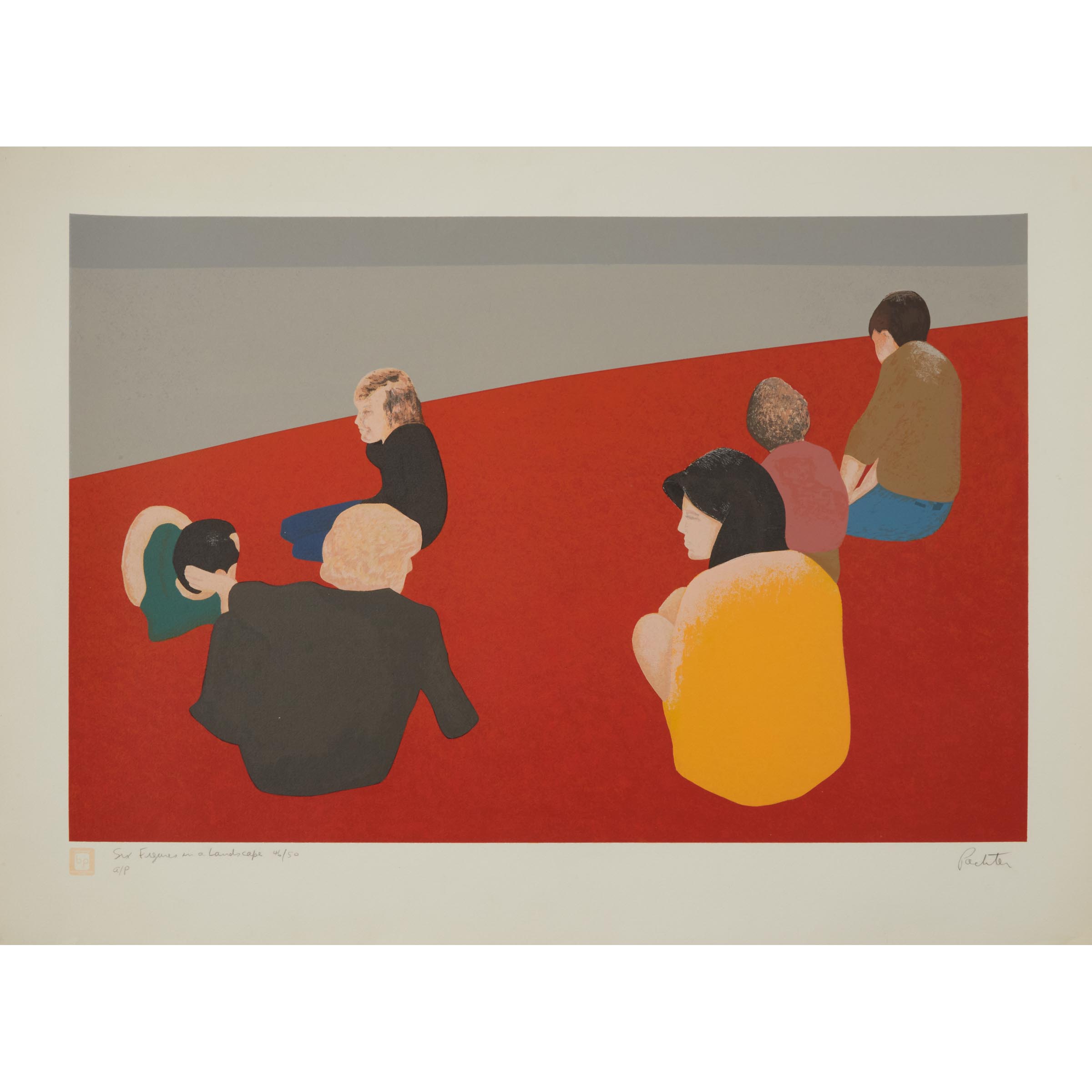 Six Friends in a Landscape