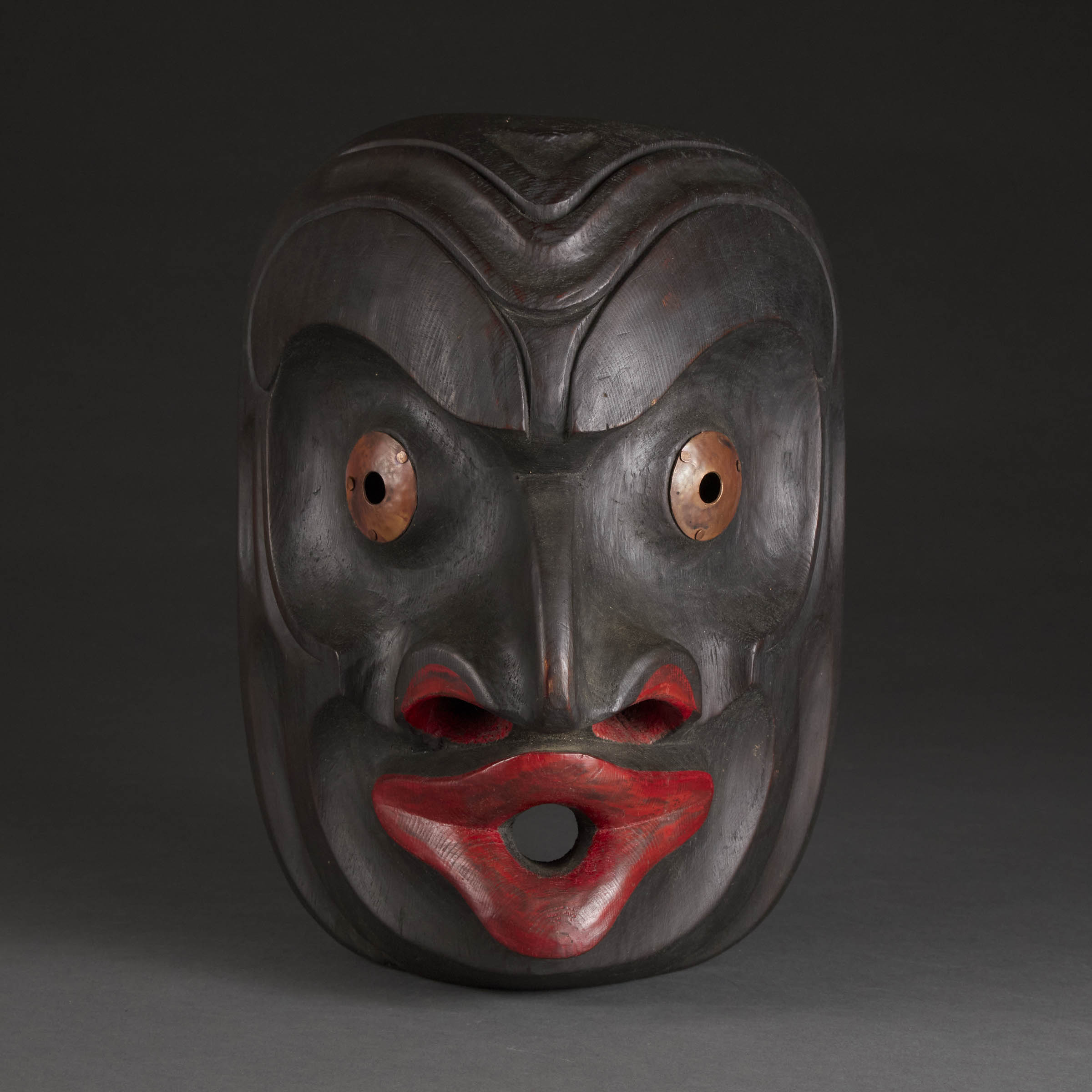 Dzunukwa (Wild Woman of the Woods) Mask, Ca. 1965