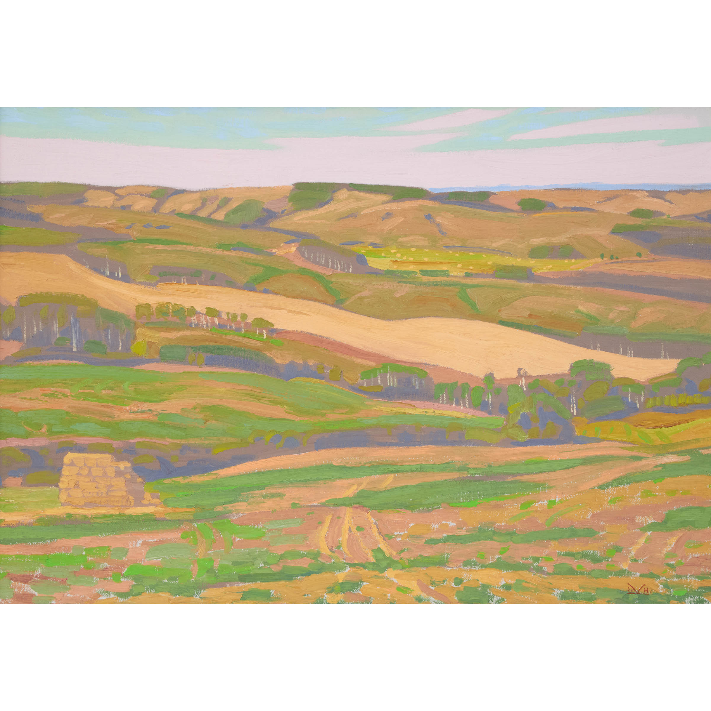 Hayfields, Early Autumn