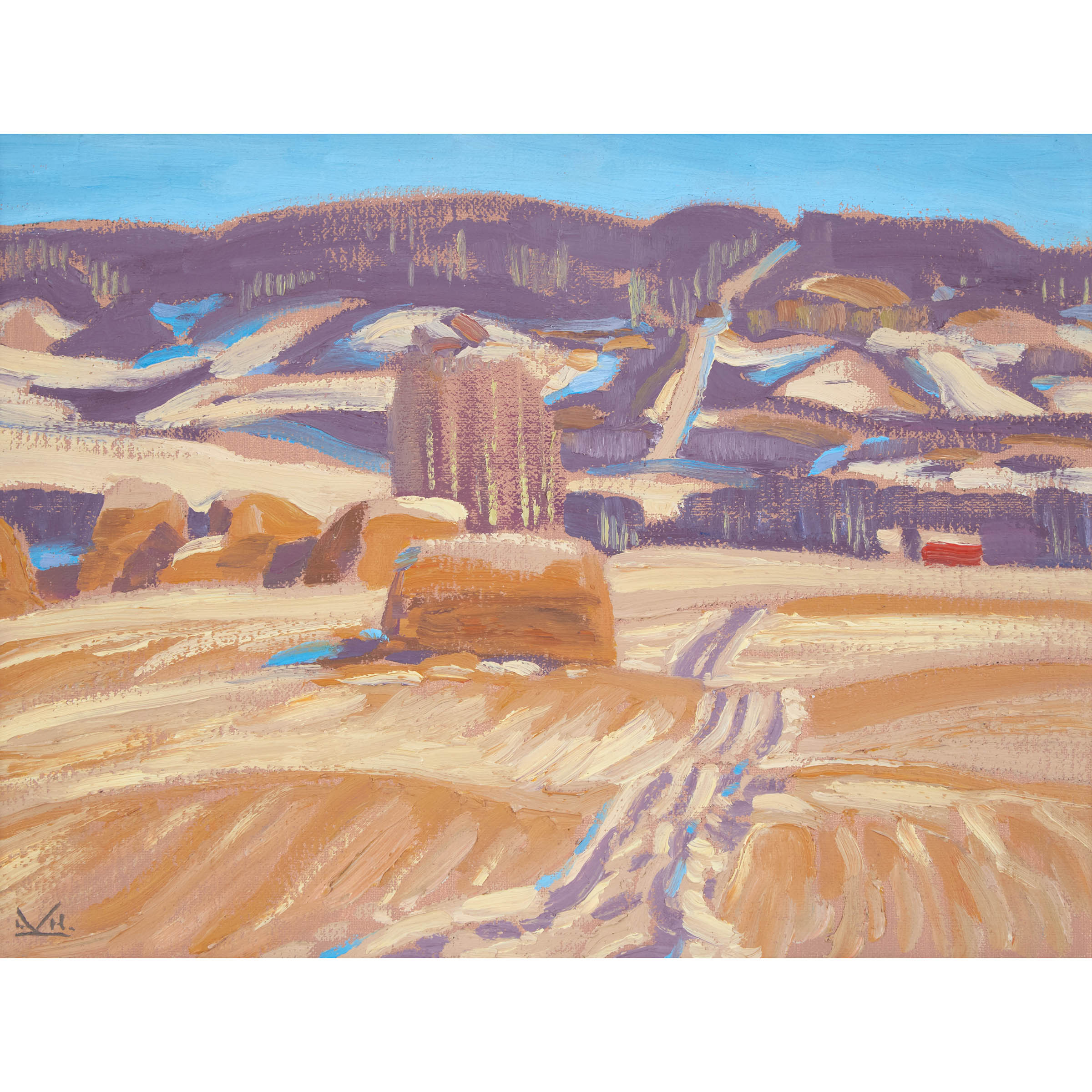 Strawstacks, Hill Road, Turner Valley No. 2
