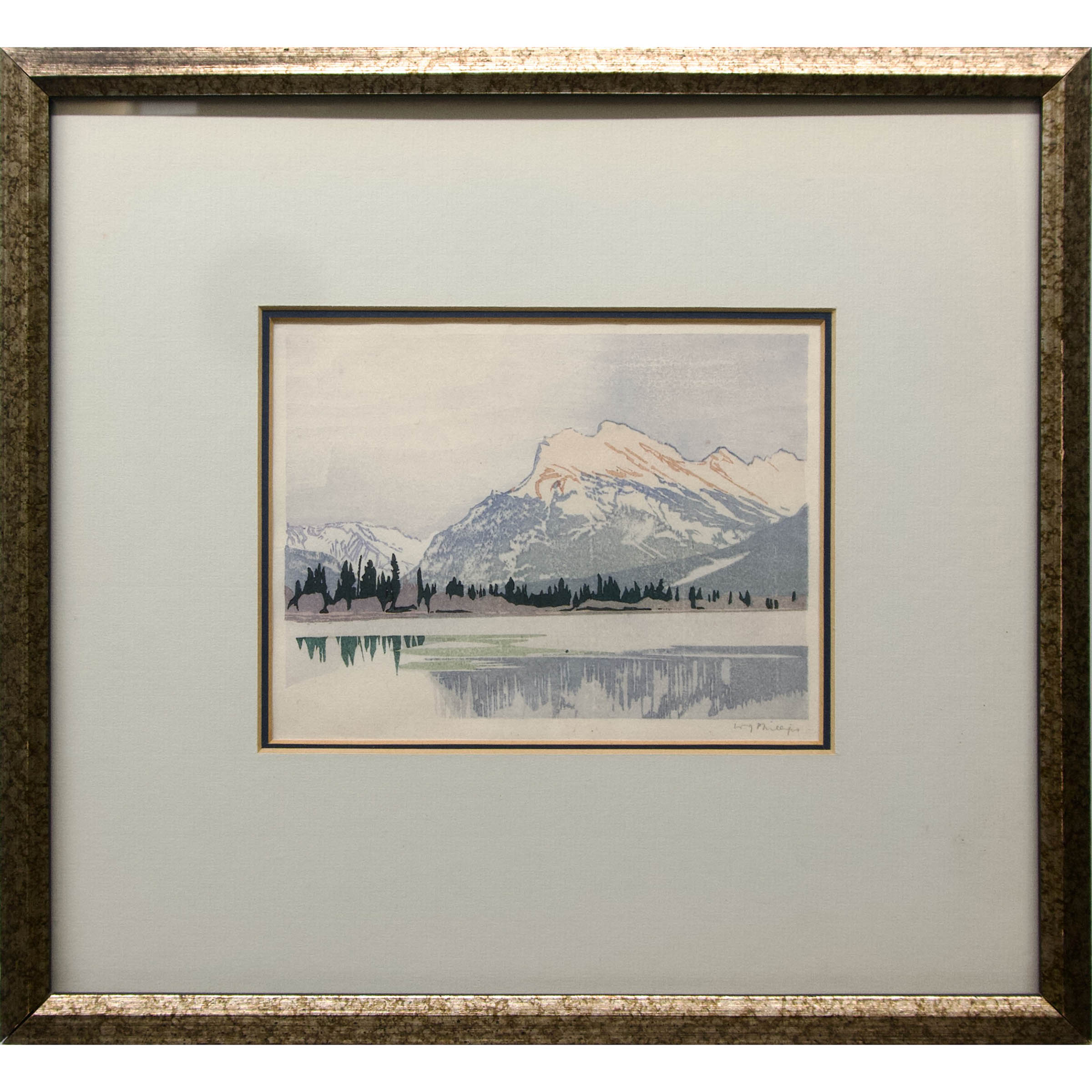 Mt. Rundle in Winter