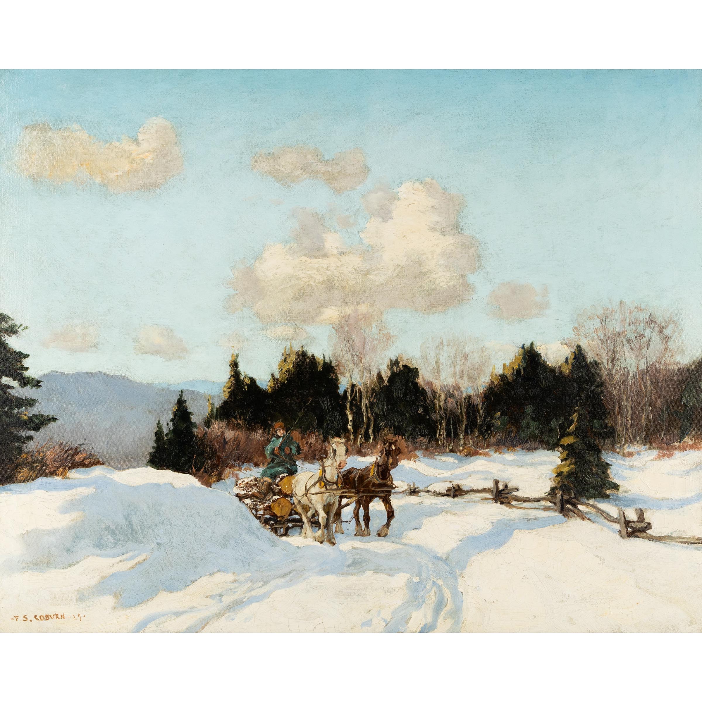 Hauling Logs