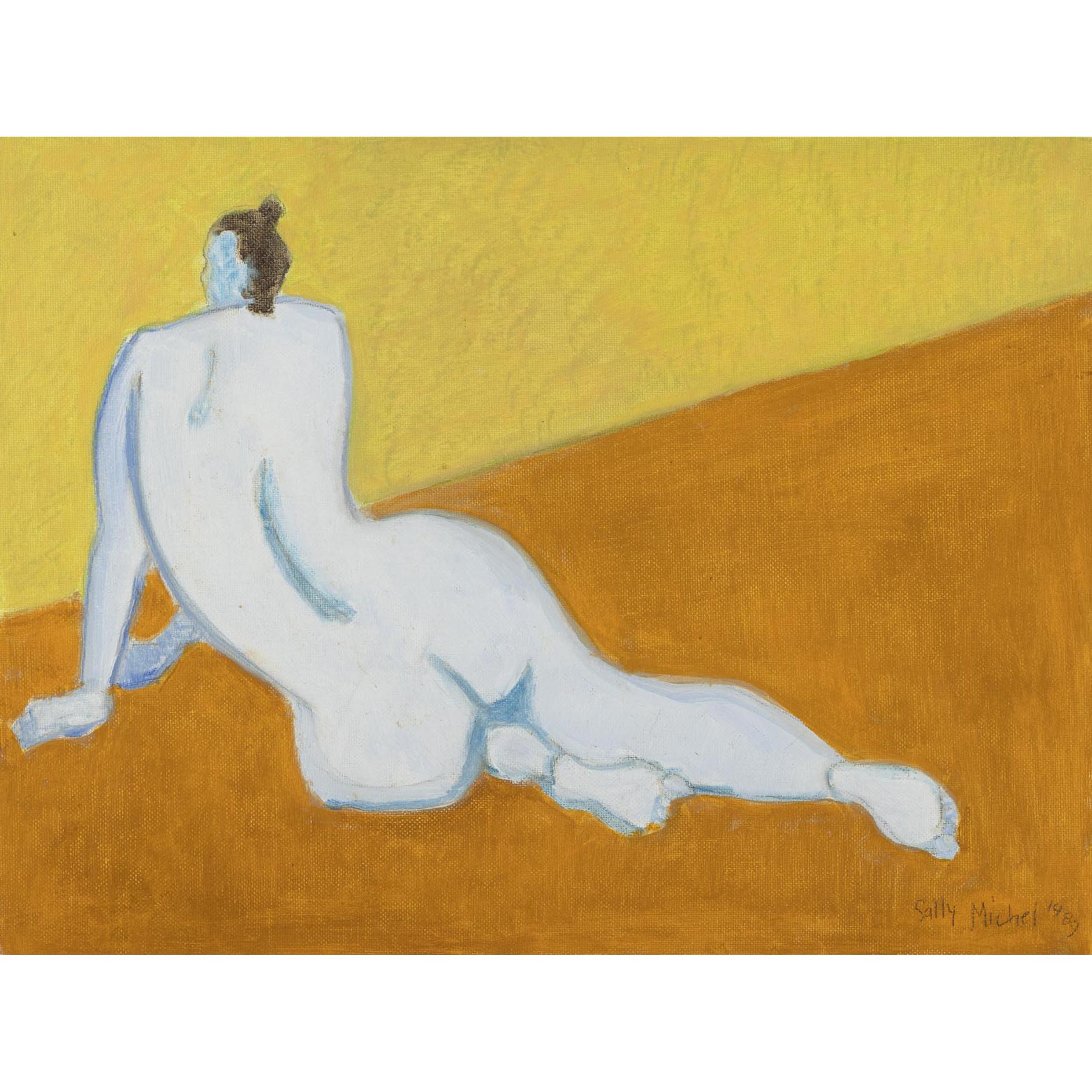 Nude Back View