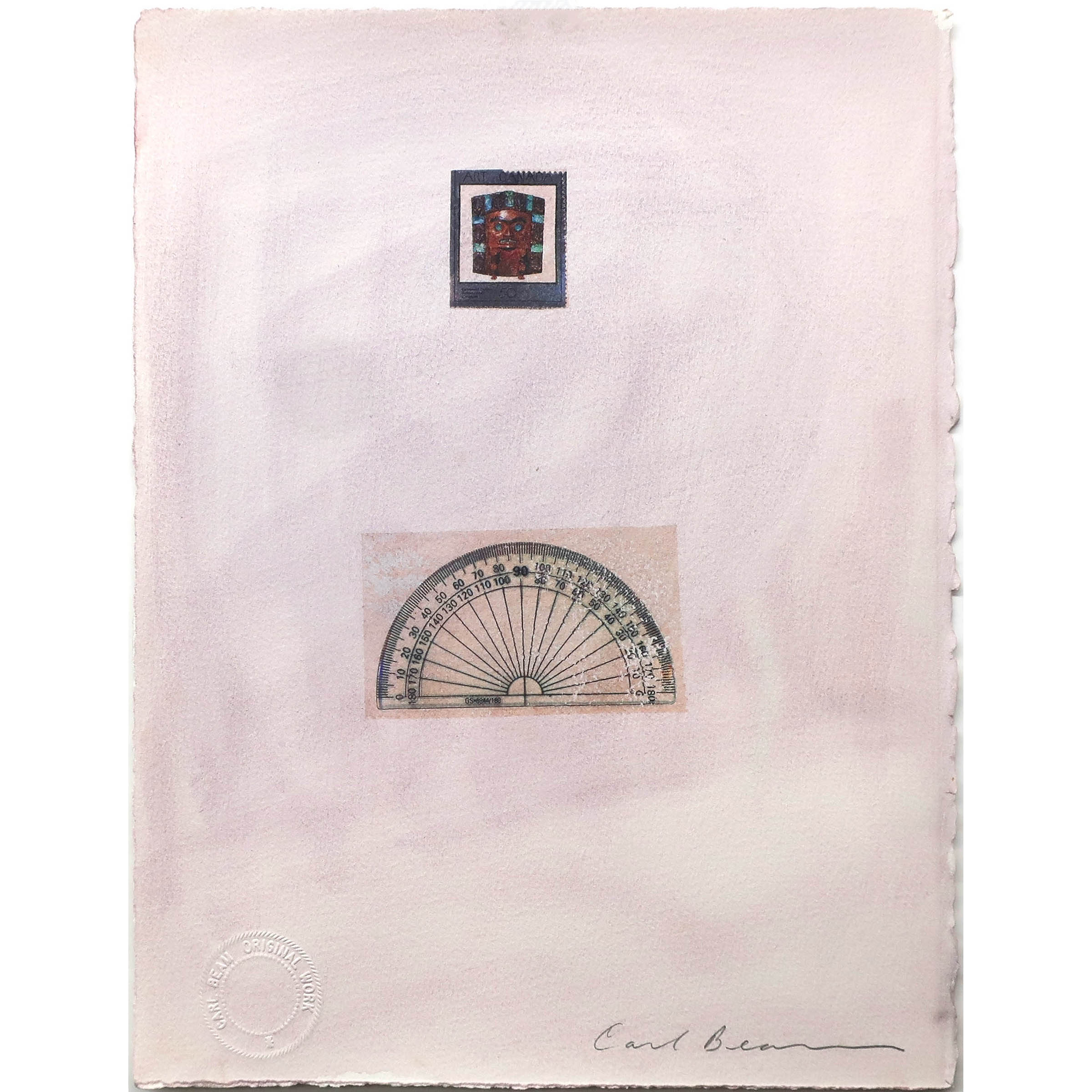 Stamp/Protractor