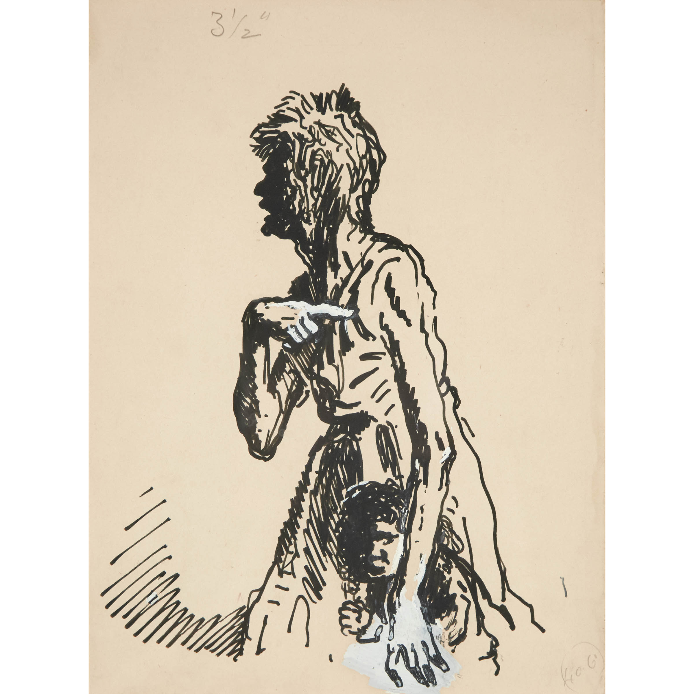 Study for Christina Hole'S Witchcraft in England, Ca. 1945