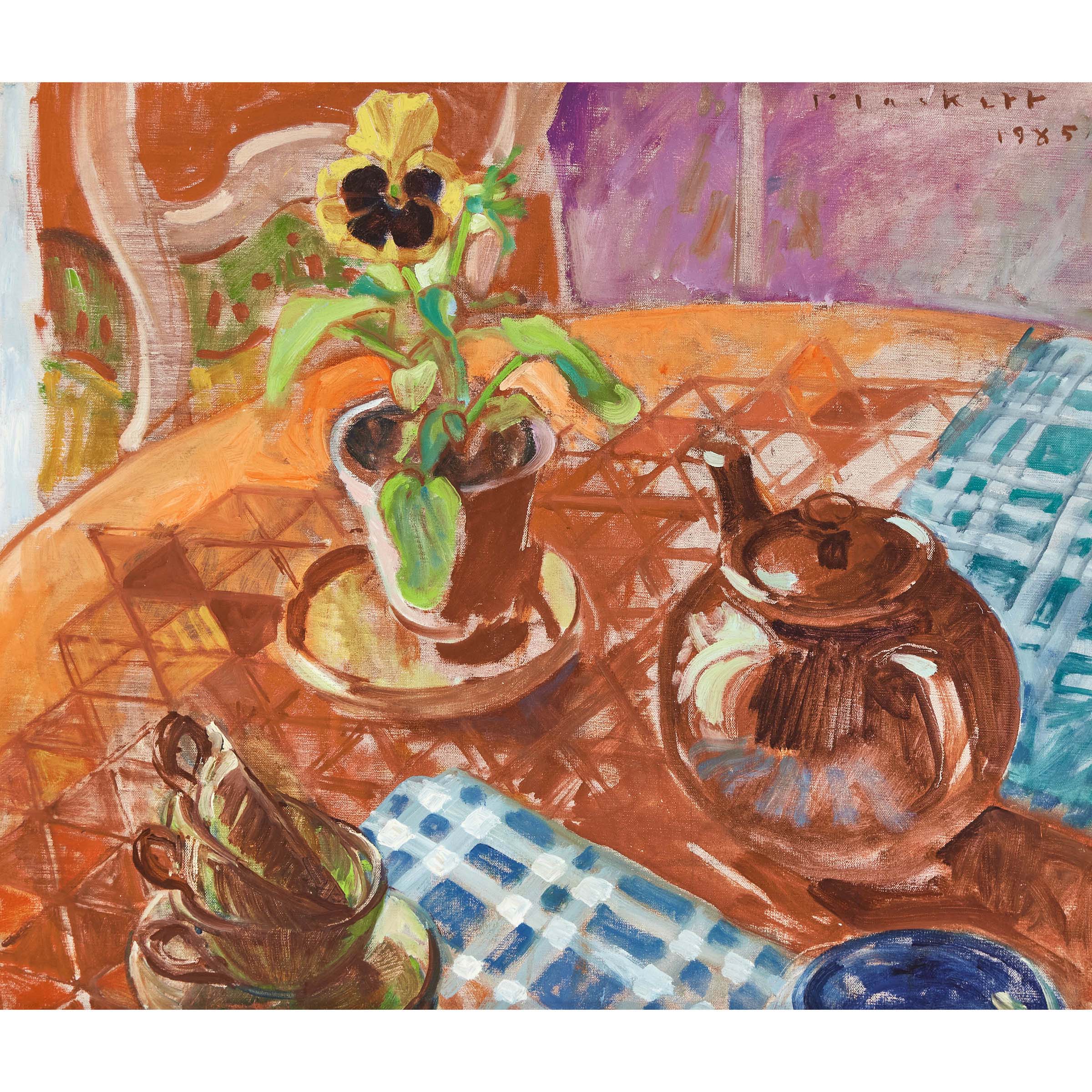Still Life with Pansy