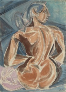 Untitled (Seated Nude)