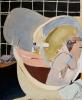 Brett Whiteley, Woman in a bath 5, 1963 – 64