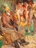 The old man and the muses, 1900