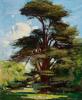 Cedar tree, Combe Bank, 1913